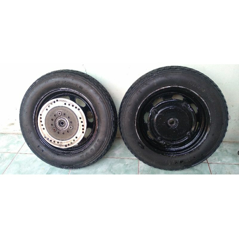 VELK KYMCO R10 SET PIRINGAN DAN BAN