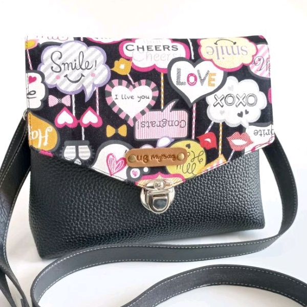 Tas Slempang Fashion Mini Wanita Kunci Putar Aesthetic Kulit Chloe LiF Bags