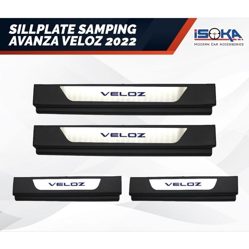 Sill plate samping Veloz 2022.