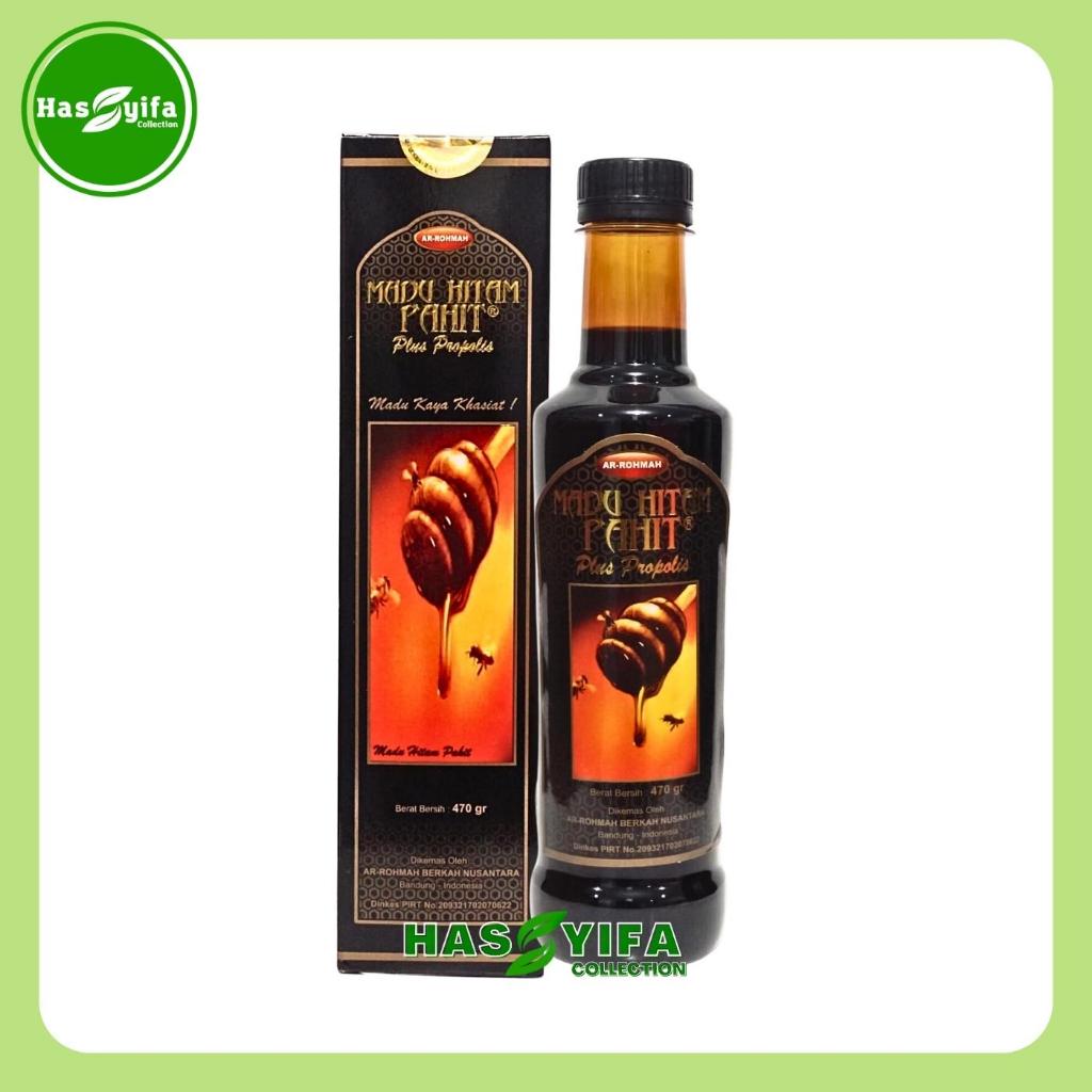 

Madu Hitam Pahit Ar Rohmah Plus Propolis 470gram