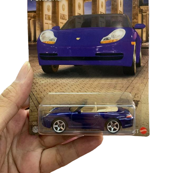 Matchbox Germany Porsche 911 Carrera Cabriolet Biru