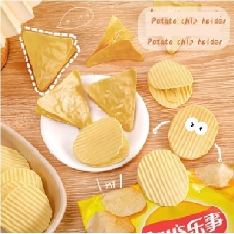 

NEW ATK klip lucu bentuk keripik kentang