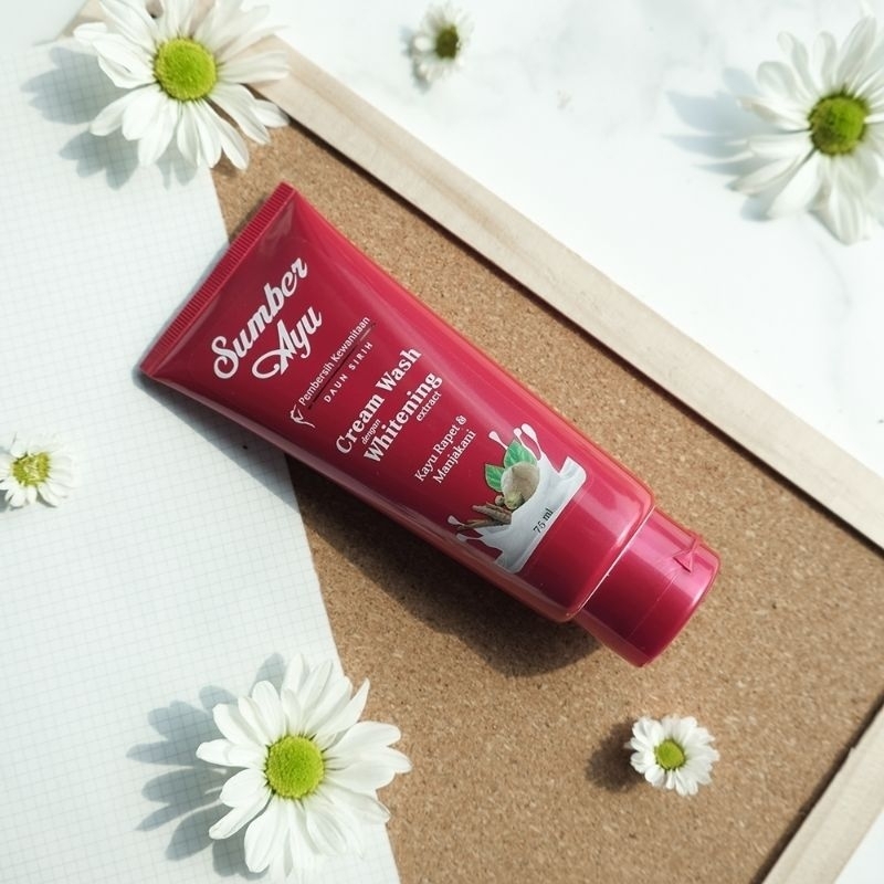 Sumber ayu cream wash triple whitening