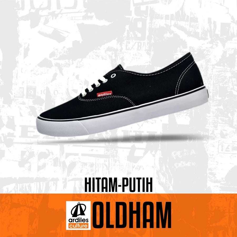 ARDILES Oldham Sepatu Sneaker Sepatu  Kasual Kerja Sekolah Pria Vulcanized Premium