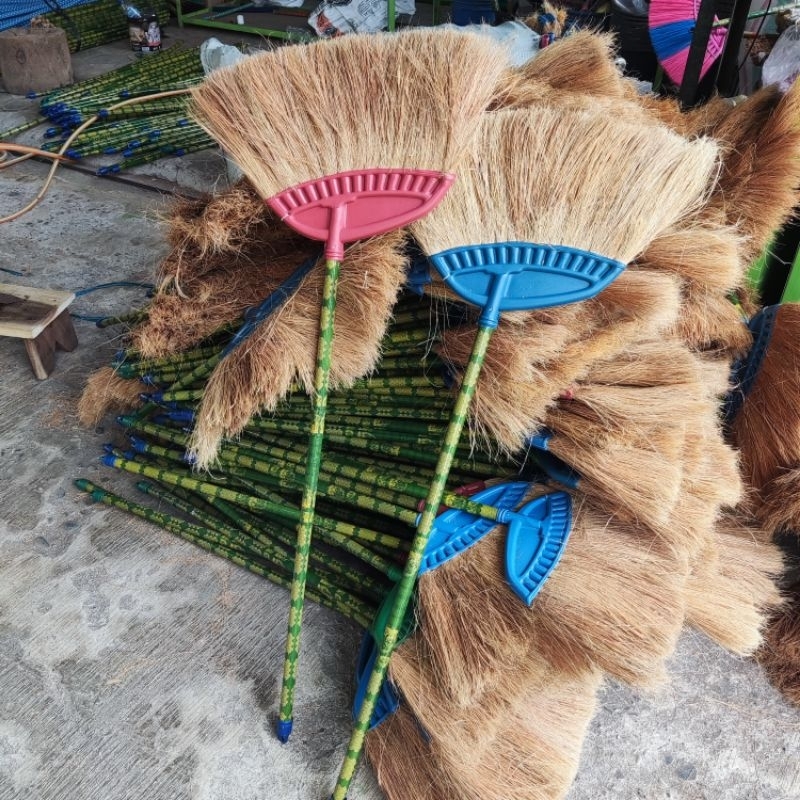 Sapu Lantai Ijuk Murah Tepes Sabut Kelapa / Sapu Ijuk Tepes / Sapu Tepes Kelapa