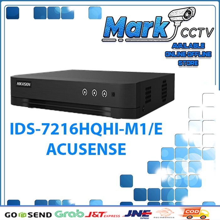 DVR 16 CHANNEL HIKVISION 7216 HQHI M1/E DVR HIKVISION 5MP 7216HQHI M1
