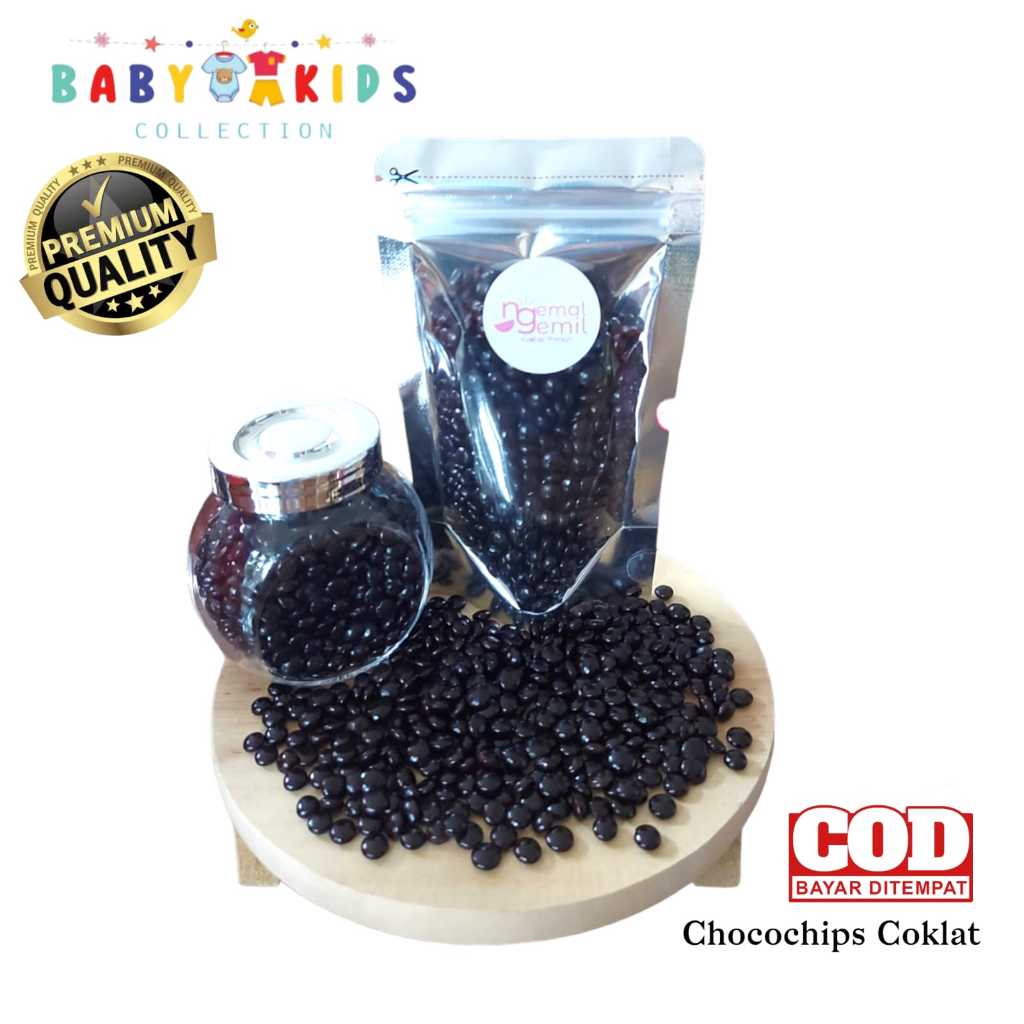 

Chocochips Pipih Cokelat Chocochips Coklat Bulat Sprinkle Topping Hiasan Kue Donut Pop Ice Kualitas Premium