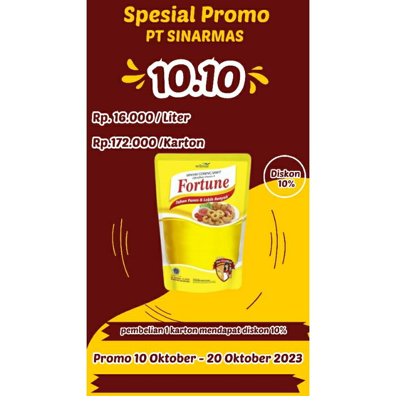 

PROMO SPESIAL MINYAK GORENG FORTUNE