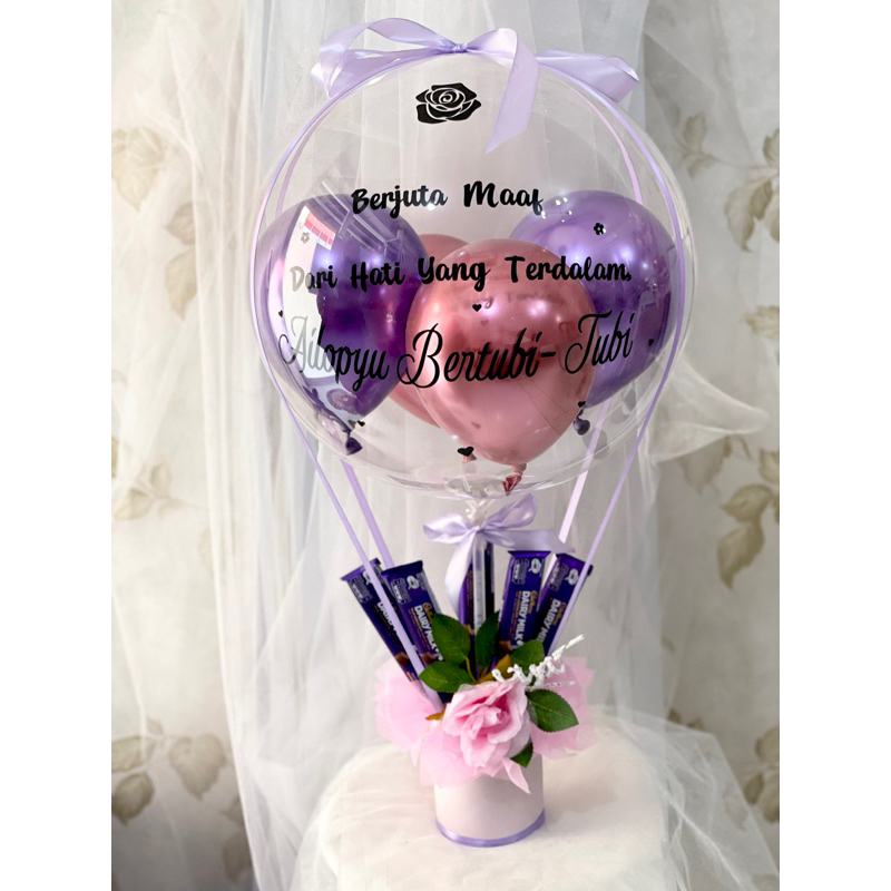 [READY JAKARTA 1HARI JADI] Buket Balon Balloon Bucket Balon Wisuda Snack Balloon Bucket Bunga Snack
