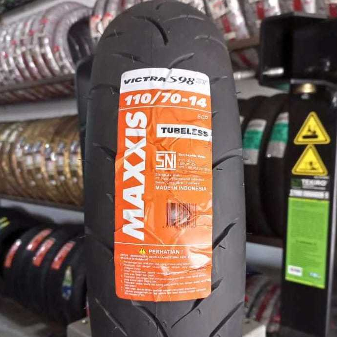 Ban Maxxis VICTRA 110/70-14 Tubeless