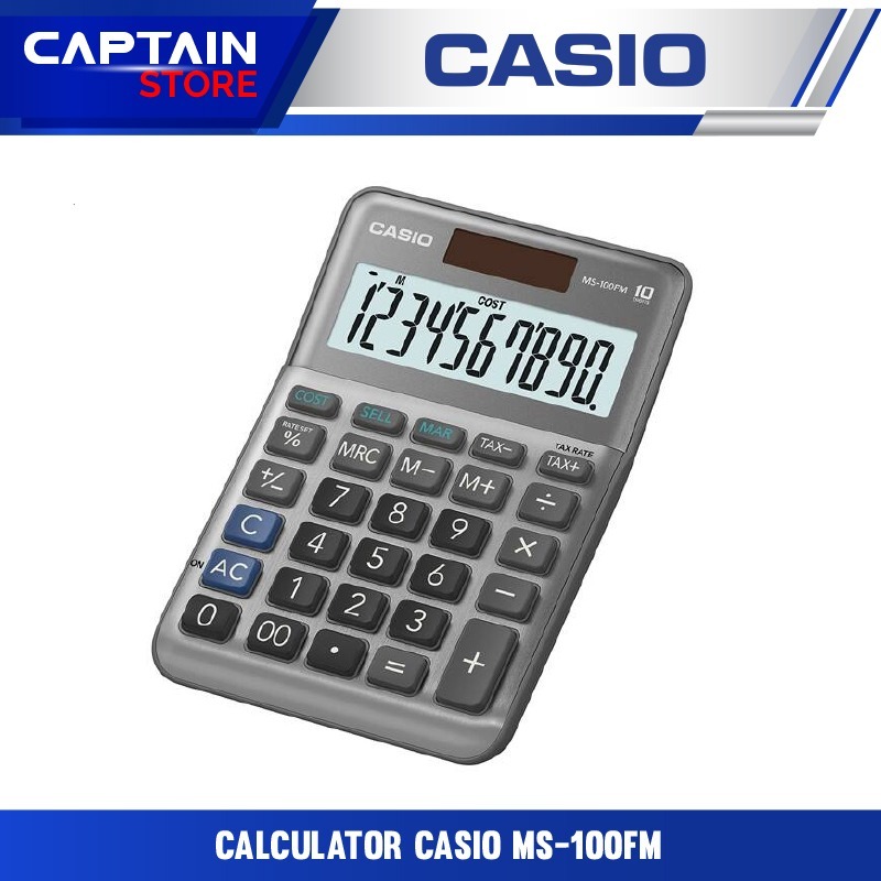 

Calculator CASIO MS-100FM - Kalkulator CASIO MS-100FM