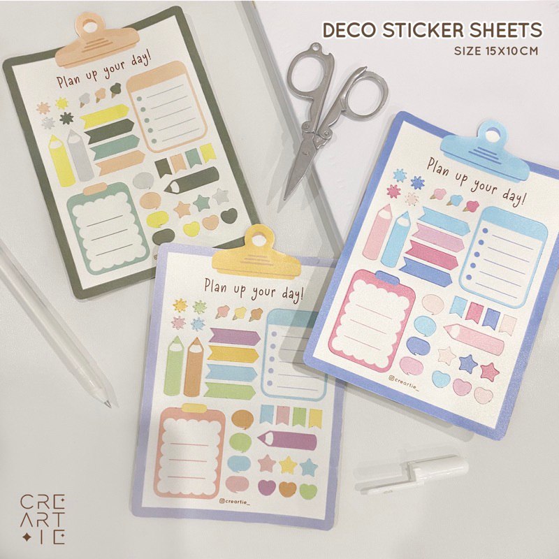 

Creartie Sticker Sheet - Deco
