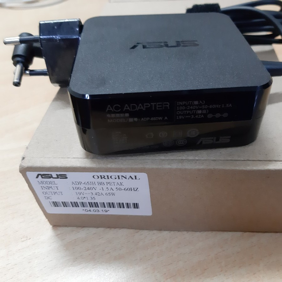 Adaptor Charger Laptop asus A456 A456U A456UR A456UQ A407 A407M A407MA A407U 19V 3.42A ORIGINAL