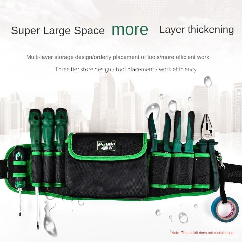 Tas Menyimpan alat-alat bangunan proyek dan bengkel (Electrician Tool Bag)
