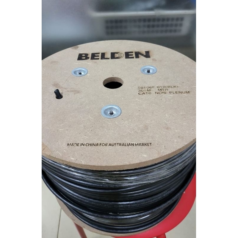 kabel LAN ftp cat 6 belden outdoor 1 roll 305 meter