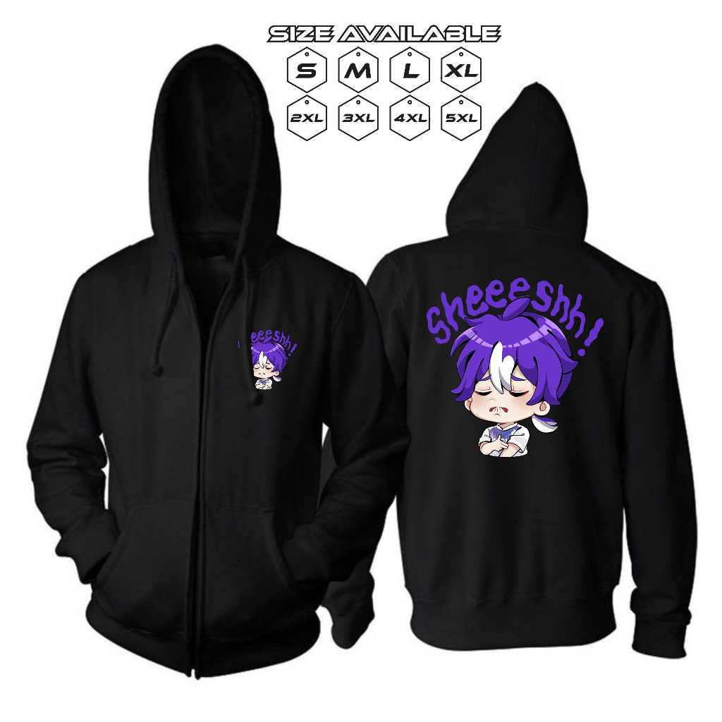 JAKET ZIPPER EMOTE MOBILE LEGENDS SHEEESHH BIG SIZE JUMBO EMOTICON ECHO PH