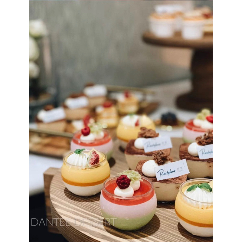 Cup Pudding Bulat 185ML isi 5 pcs