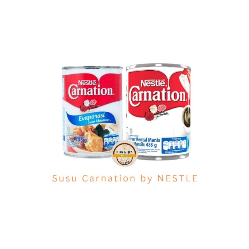 

Susu Carnation (kental manis n evaporasi)