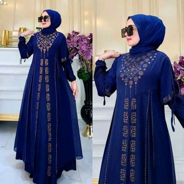 Gamis Abaya Payet Mewah Terbaru