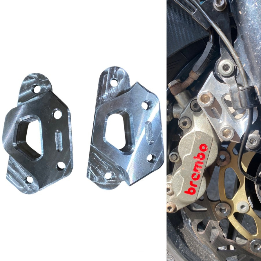 Breket Kaliper Brembo 4P Xmax Disc 300 CNC ORIGINAL