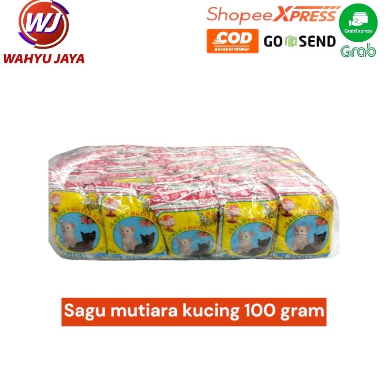 

sagu mutiara kucing @100 100 gram