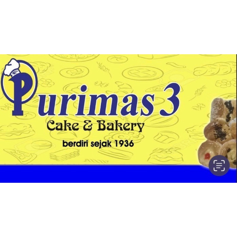 

PURIMAS 3 CAKE & BAKERY / Roti Kue Bread Jadul Legend