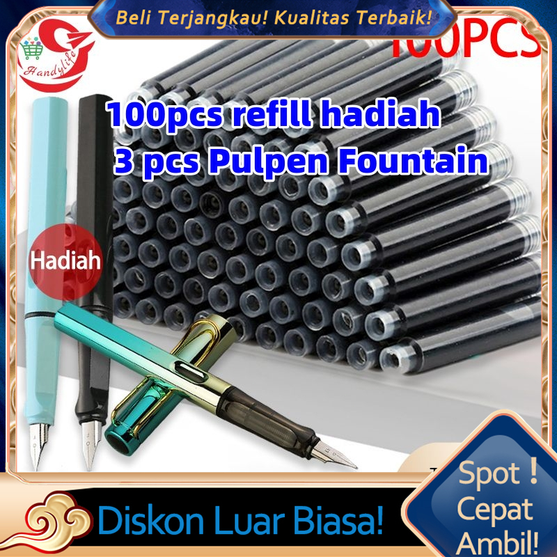 

Fountain Pen Set/Nib Kaligrafi Pena Multi Fungsi Pulpen Alat Tulis