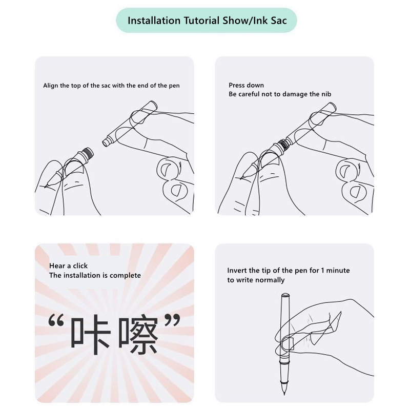 Fountain Pen Set/Nib Kaligrafi Pena Multi Fungsi Pulpen Alat Tulis