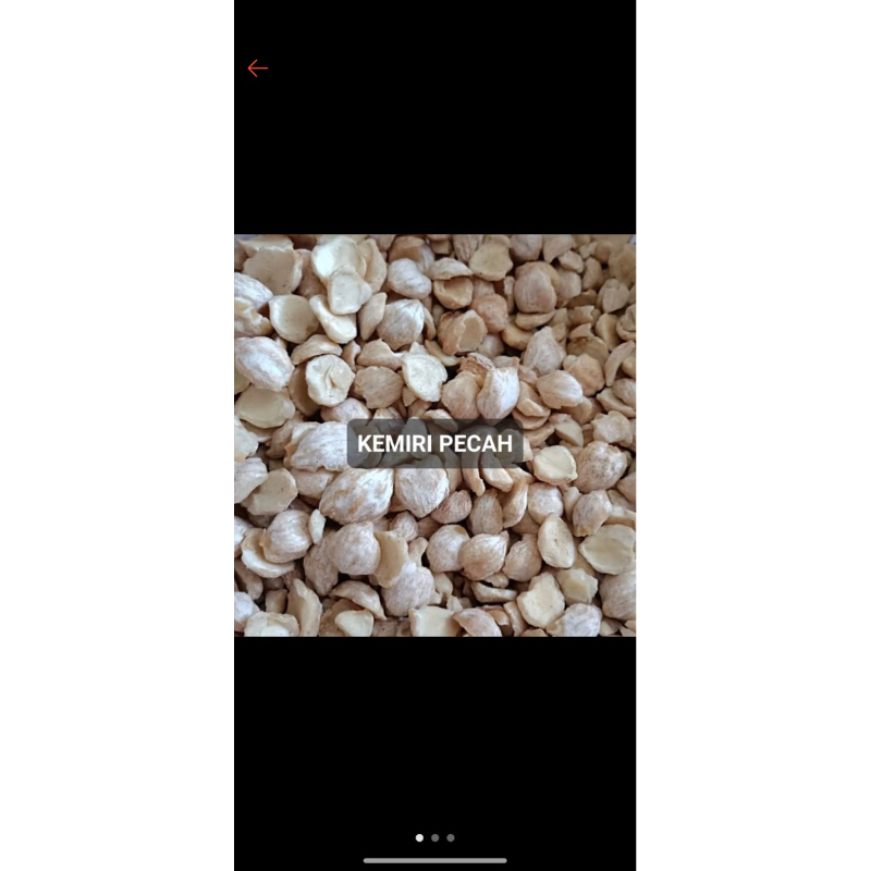 

KEMIRI PECAH - KEMIRI BELAH 2 Termurah 1 kg ✅