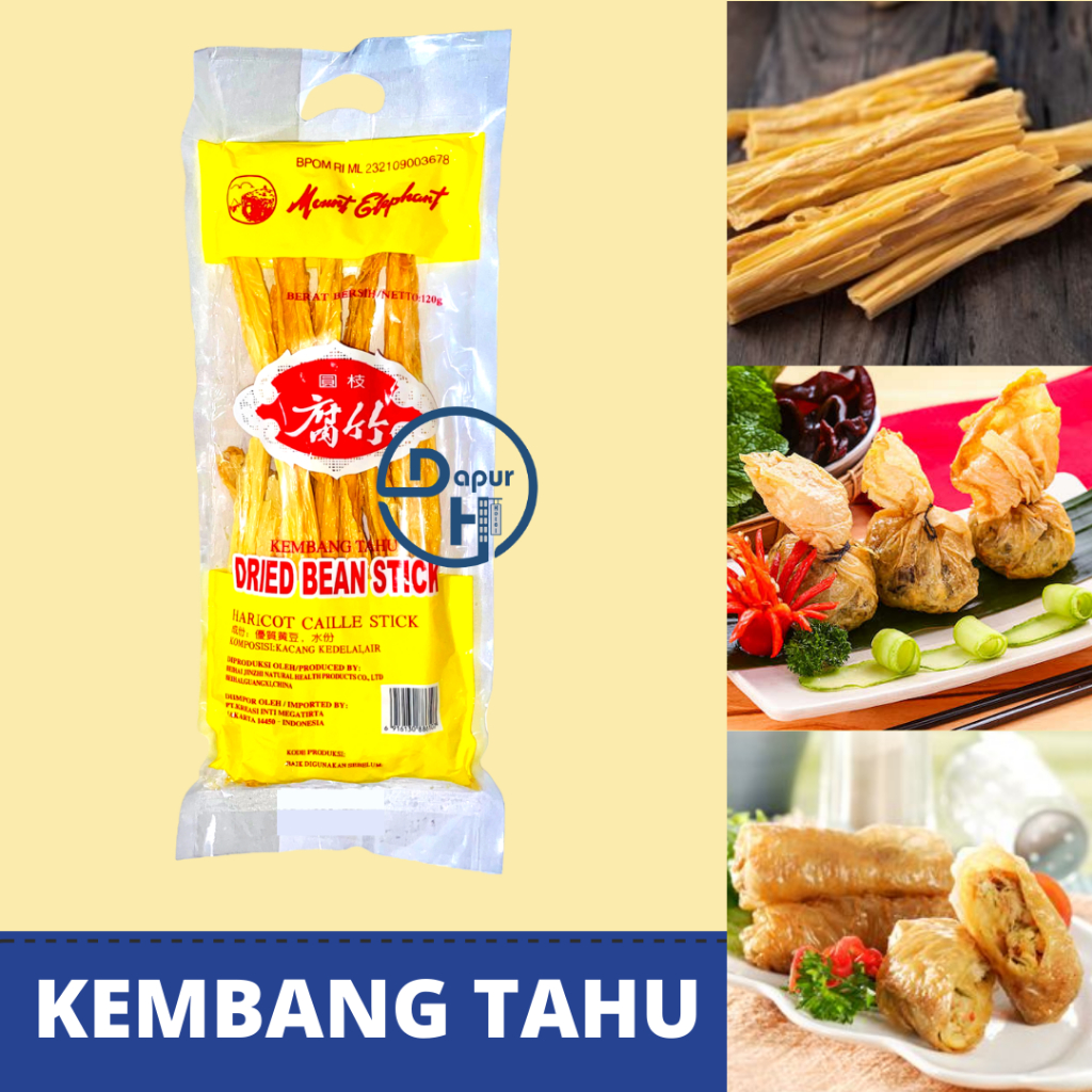 

KULIT TAHU STIK TAUKI KERING Fucuk 120 g │ Import-