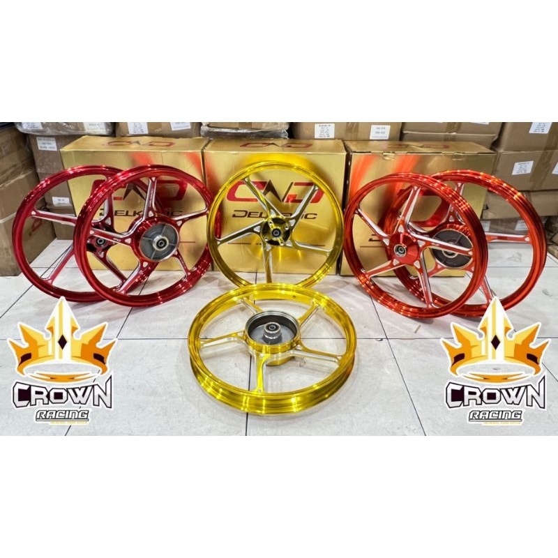 Velg Delkevic M5Star Palang 5 Ring 17 Jupiter Z / Vega / FIZR / MX Old