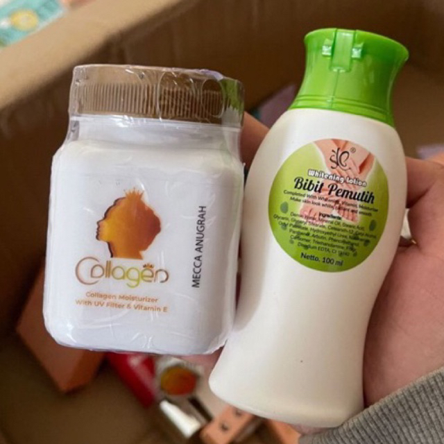 Bibit Collagen Mecca Anugrah Bibit Colagen Kolagen Mecca Anugerah Meca Anugrah Pemutih Kulit Campura