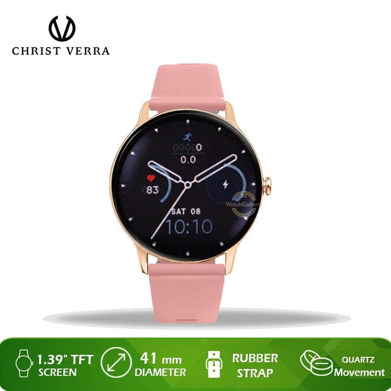 Jam Tangan Smart Watch Christ Verra CV BEYOND 0135-PNK Original