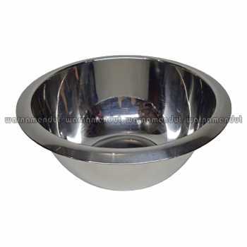 Bowl Stainless Steel 12 cm / Kom Tutup / Wash Bowl Medis / Sponge Bowl / Cucing