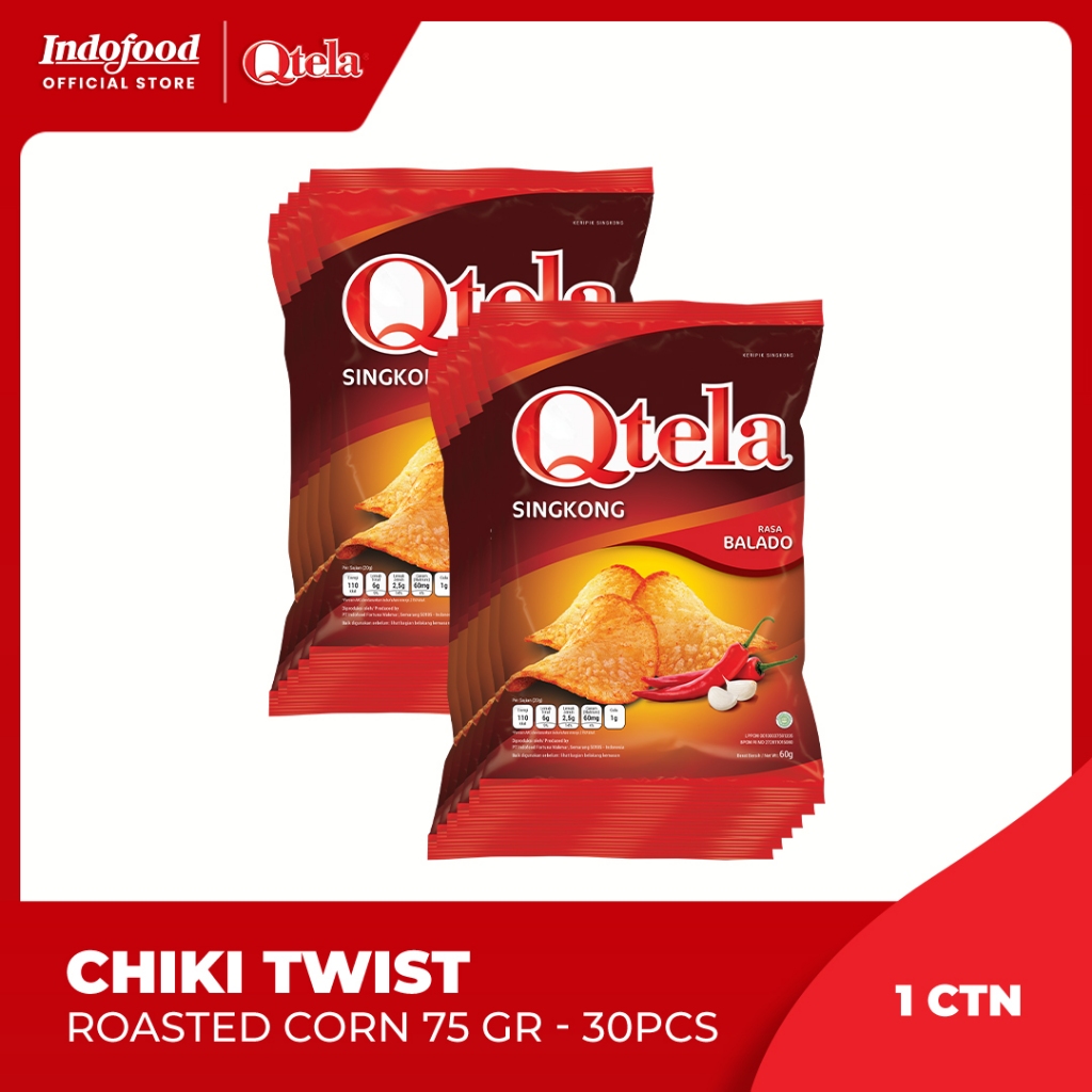 

11 PCS - Qtela Cassava Balado 60 Gr