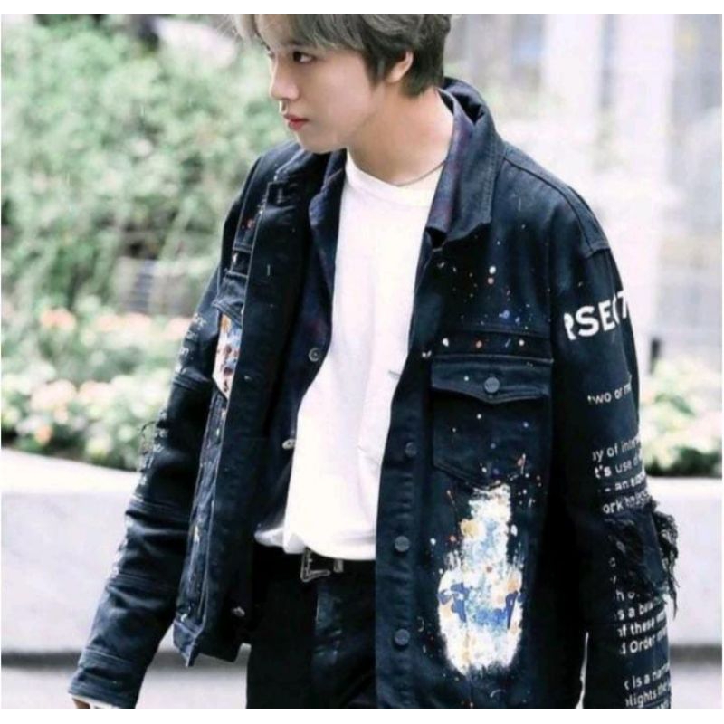 PL jaket NCT Denim haechan