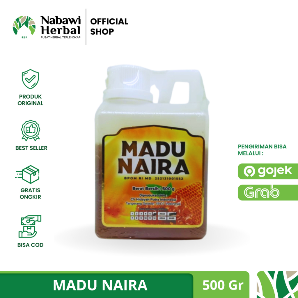 

Madu Hutan Naira 500 Gr