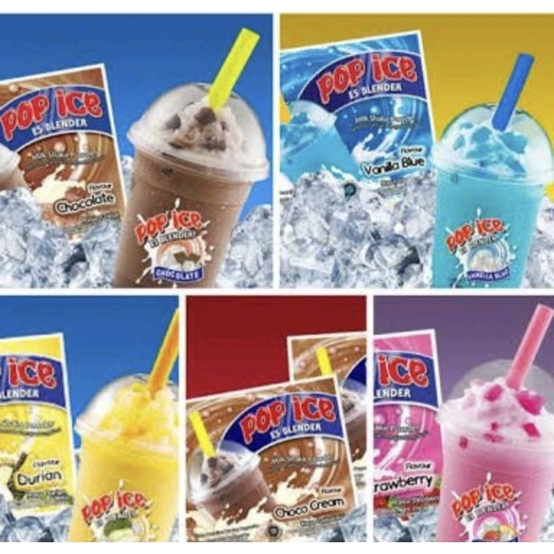 

POP ICE Aneka Varian Rasa 1 Renceng/10 Saset