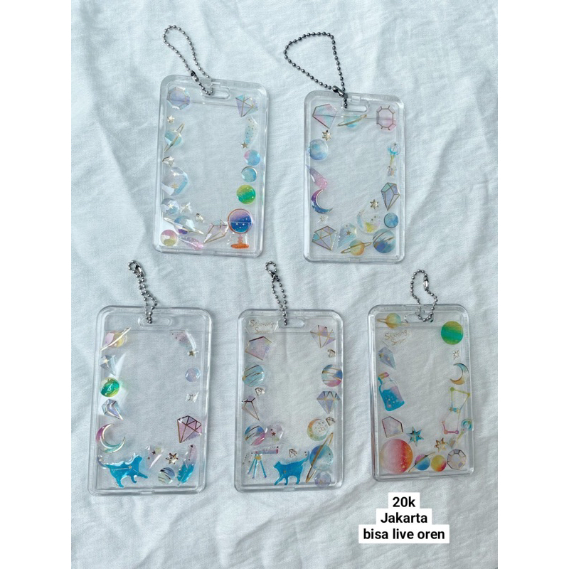 

CARD HOLDER ACRILYC BENING