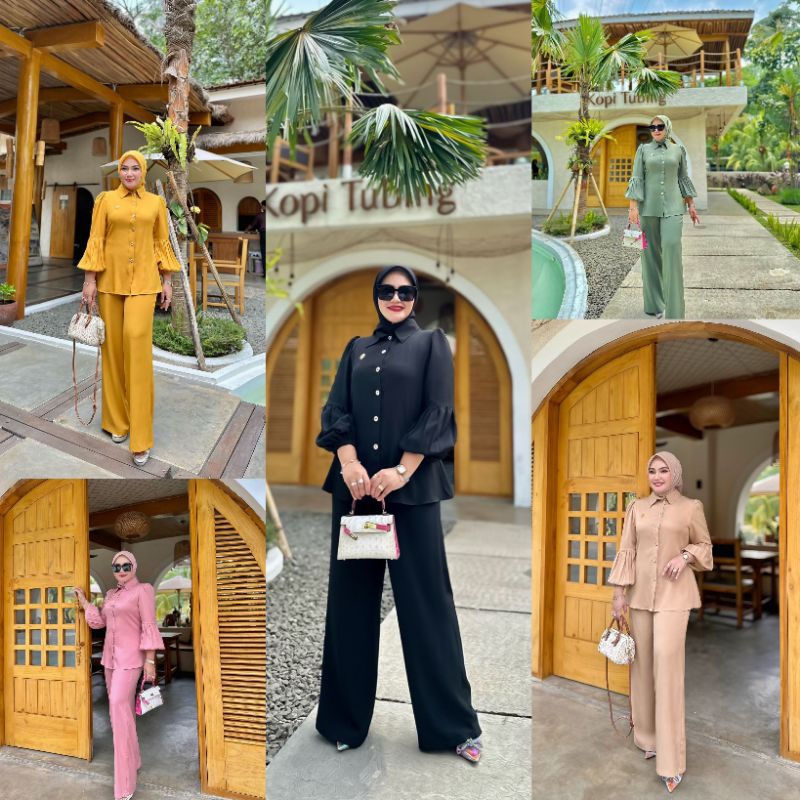 Stelan Terbaru One set Helena by Irna Emerald