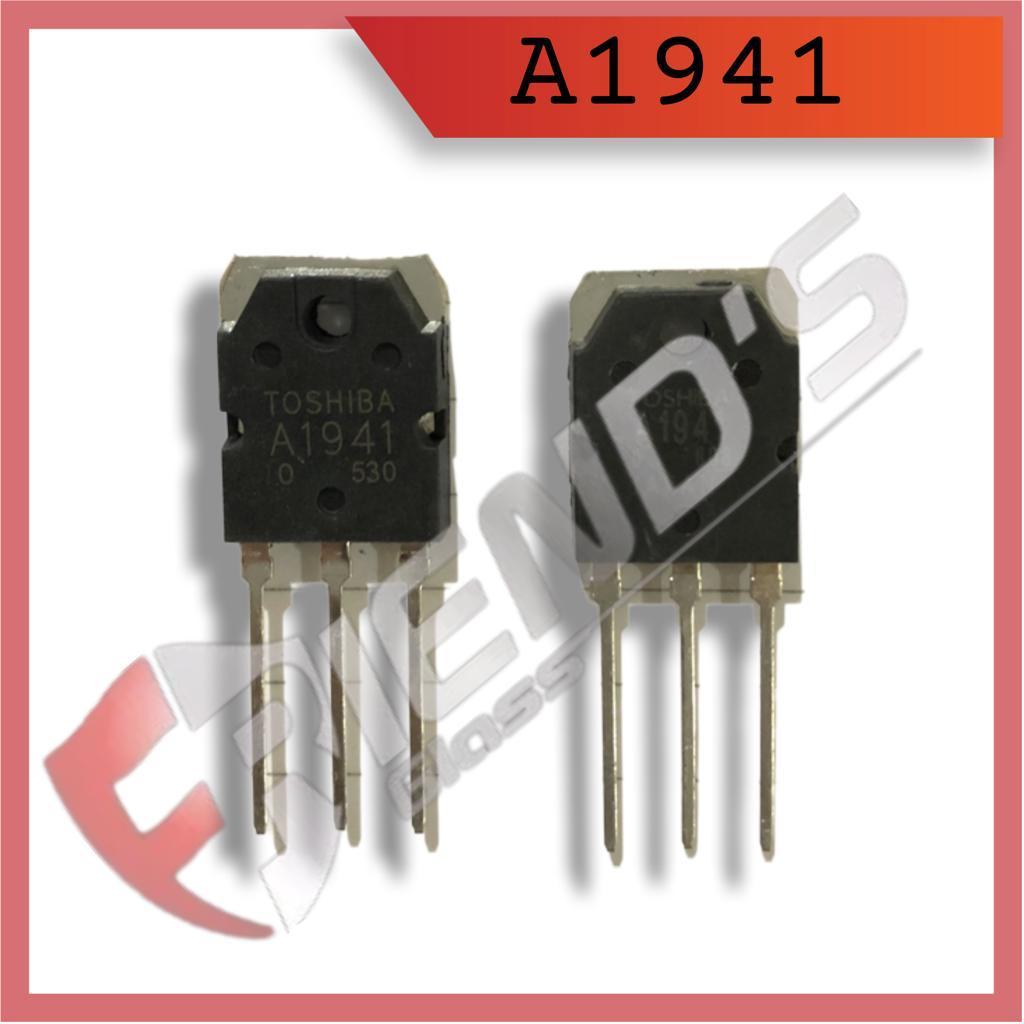 TRANSISTOR FINAL TOSHIBA A1941 C5198 ASLI JEPANG ORIGINAL SATU SET TR FINAL A 1941 C 5198 TR AUDIO A