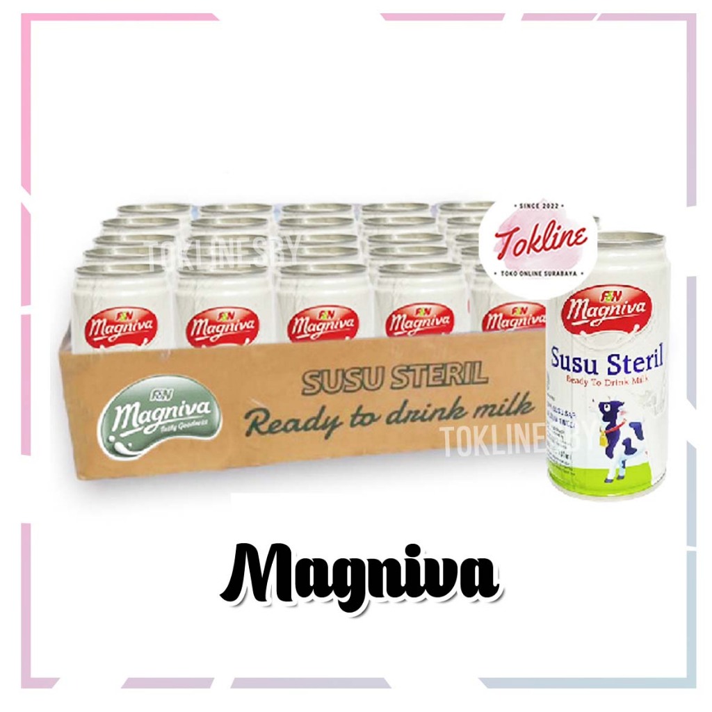 

[ 1 Karton isi 30 ] F&N FN MAGNIVA SUSU STERIL 180ml