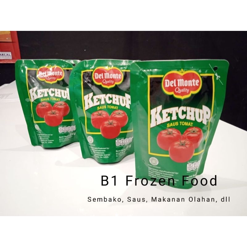 

SAUSTOMAT 200 g, Stand Pouch, Saus Tomat Delmonte 200 g, Delmonte, DelmonteTomat.