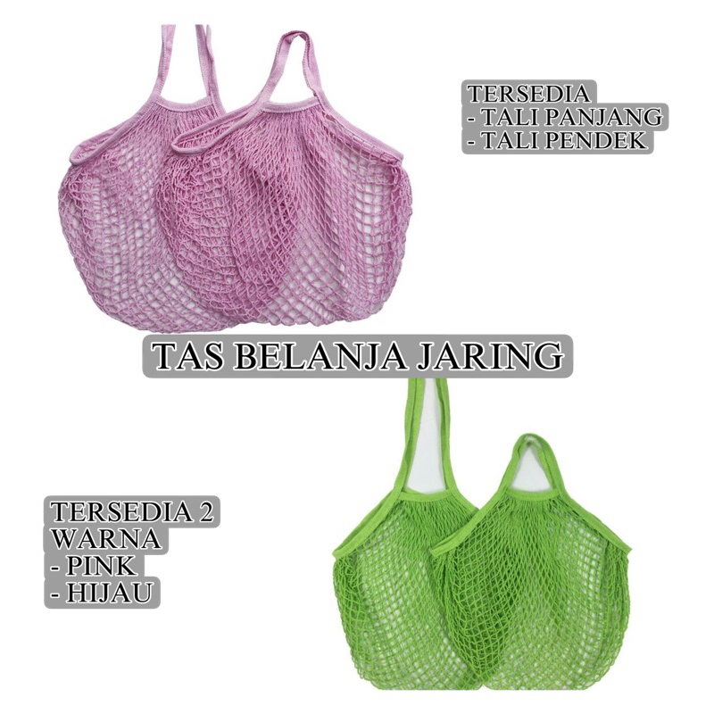 TAS BELANJA JARING | TAS JARING SERBAGUNA | TAS FASHION JARING