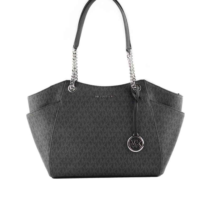 Preloved MK Jet Set Travel Chain Tote