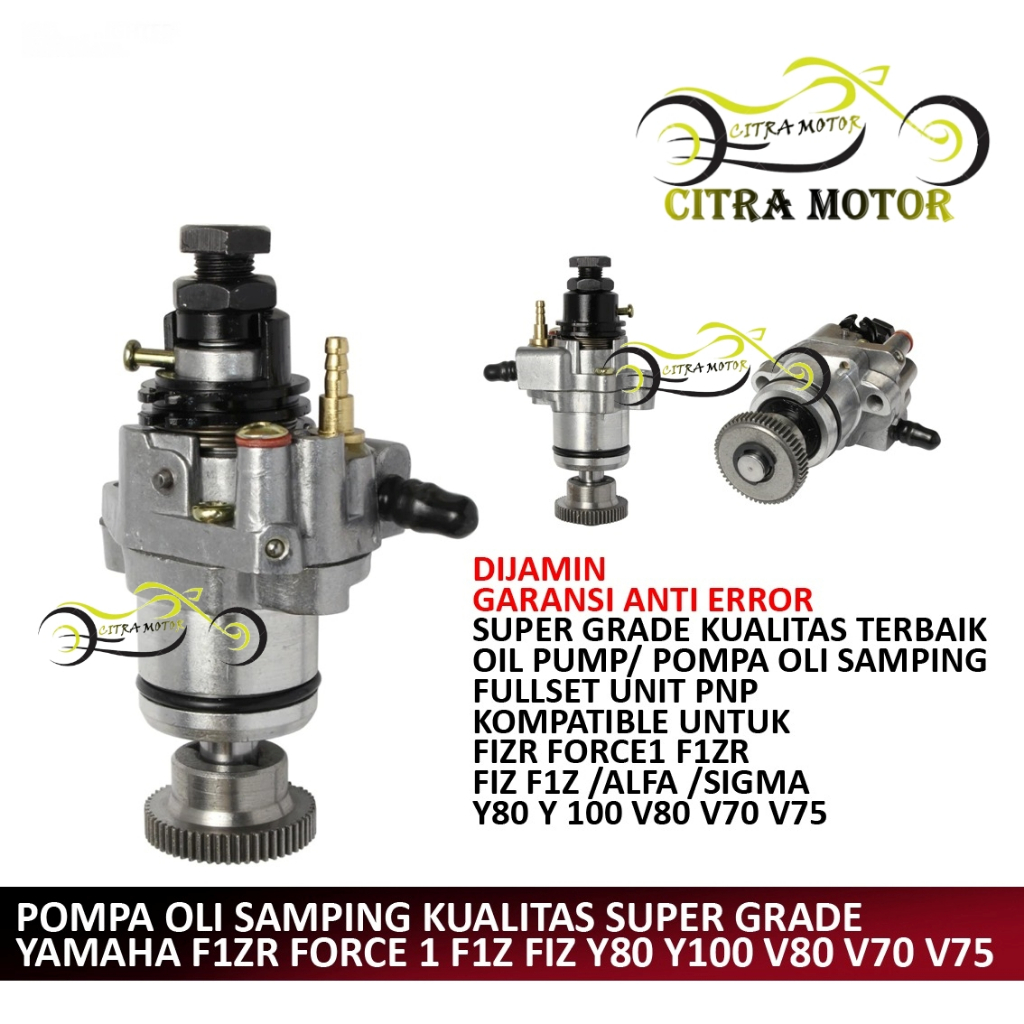 (COD) POMPA OLI SAMPING YAMAHA F1ZR F1Z FIZ FIZR FORCE 1 ONE POSWAN ALFA SIGMA CHAMP V80 POS WAN FOS