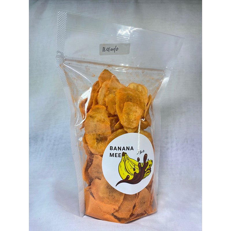 

KERIPIK PISANG KEPOK RASA BALADO 200g