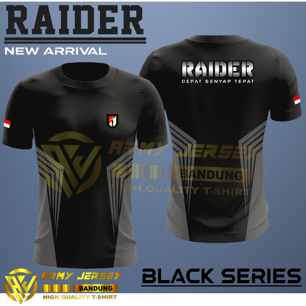 Kaos Jersey Raider / Baju Raider Terbaru / Kaos Pria / Kaos Raider / Bahan Dryfit
