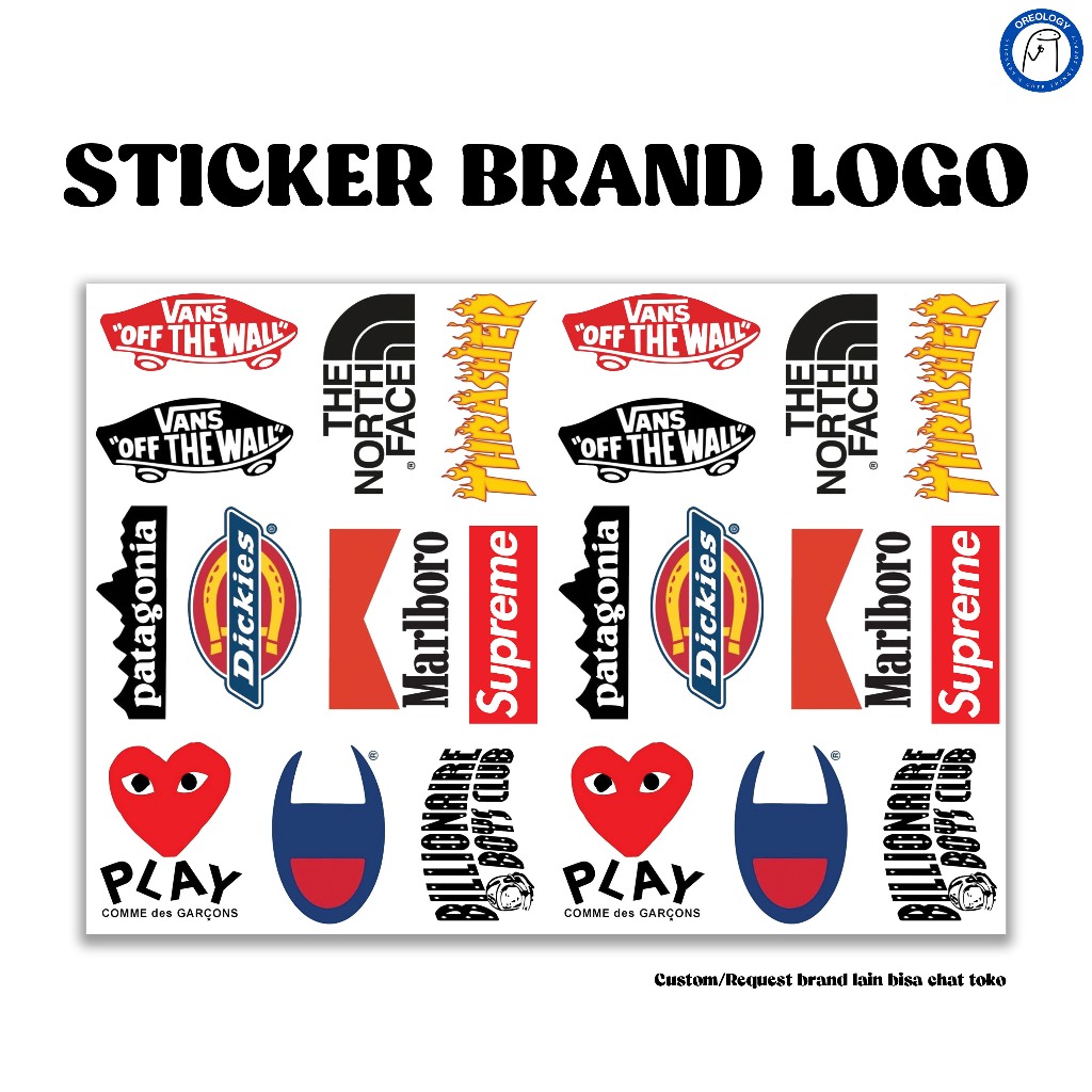

Stiker Logo Brand stickertumblr/stickeraesthetic/stikerlogo