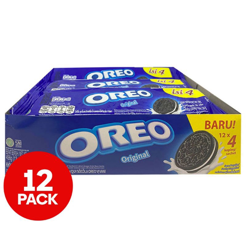 

Oreo rasa vanila isi 12pcs